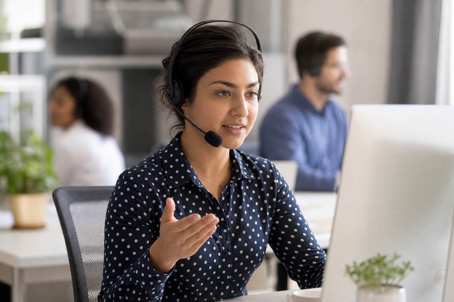 Customer service communication training