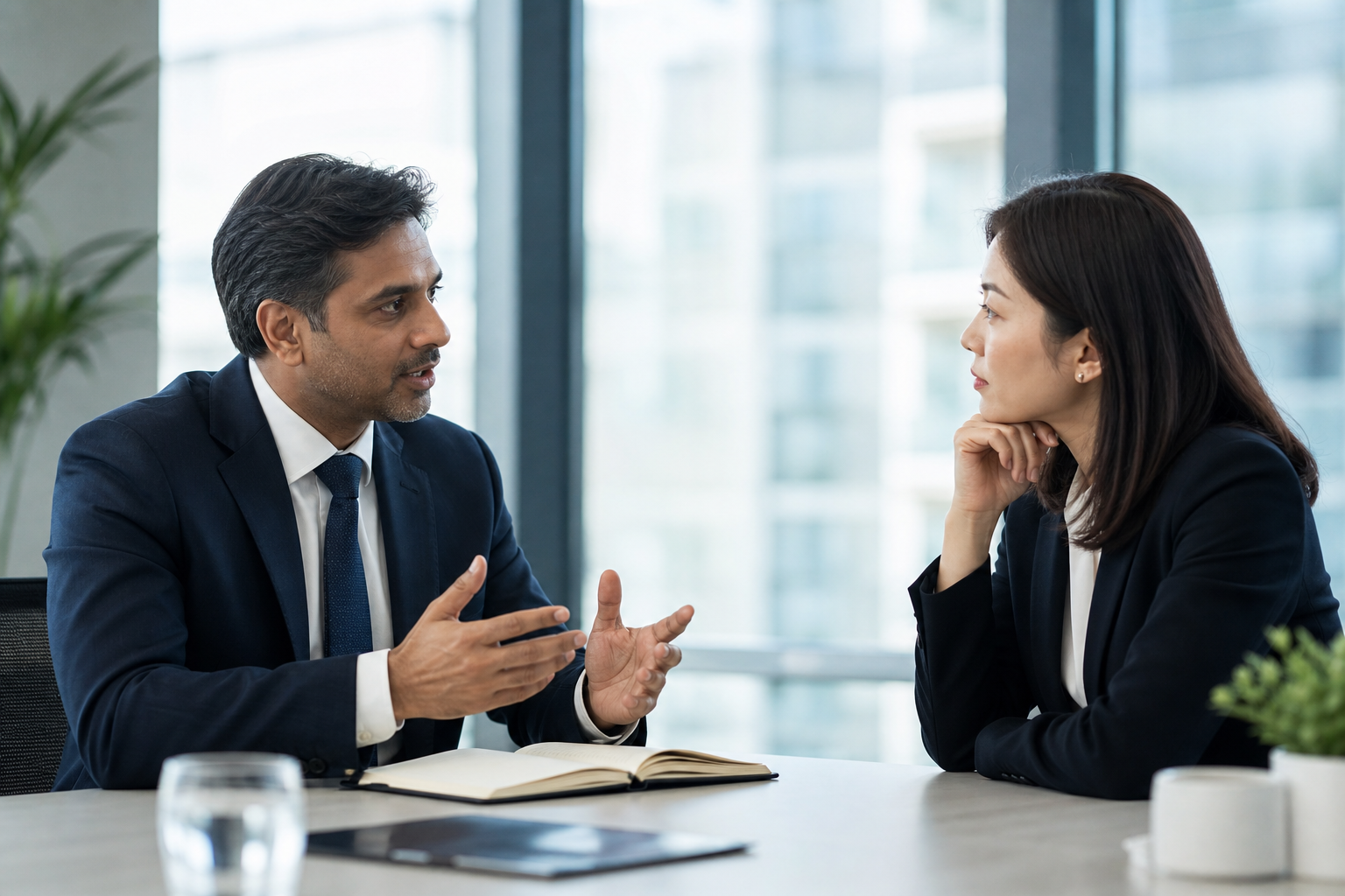 Multilingual executive communication coaching