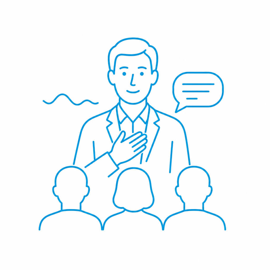 Fear of speaking coaching